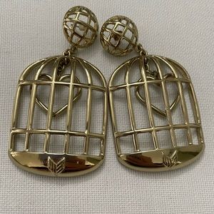 Melody Ehsani Heart In A Cage Earrings